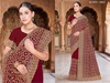 Shrinagar By Nari Fashion Georgette Heavy Zari Embroidery Work Saree